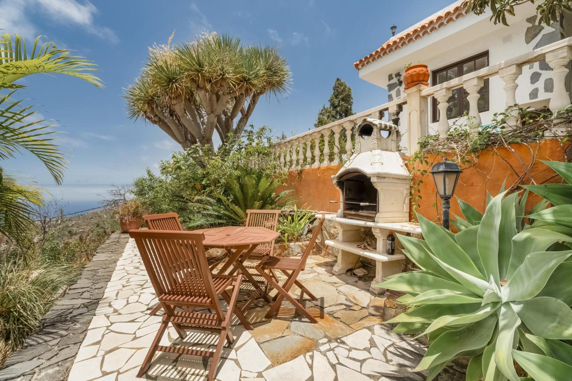 Casa Juliana Tijarafe Villa Bagian luar foto