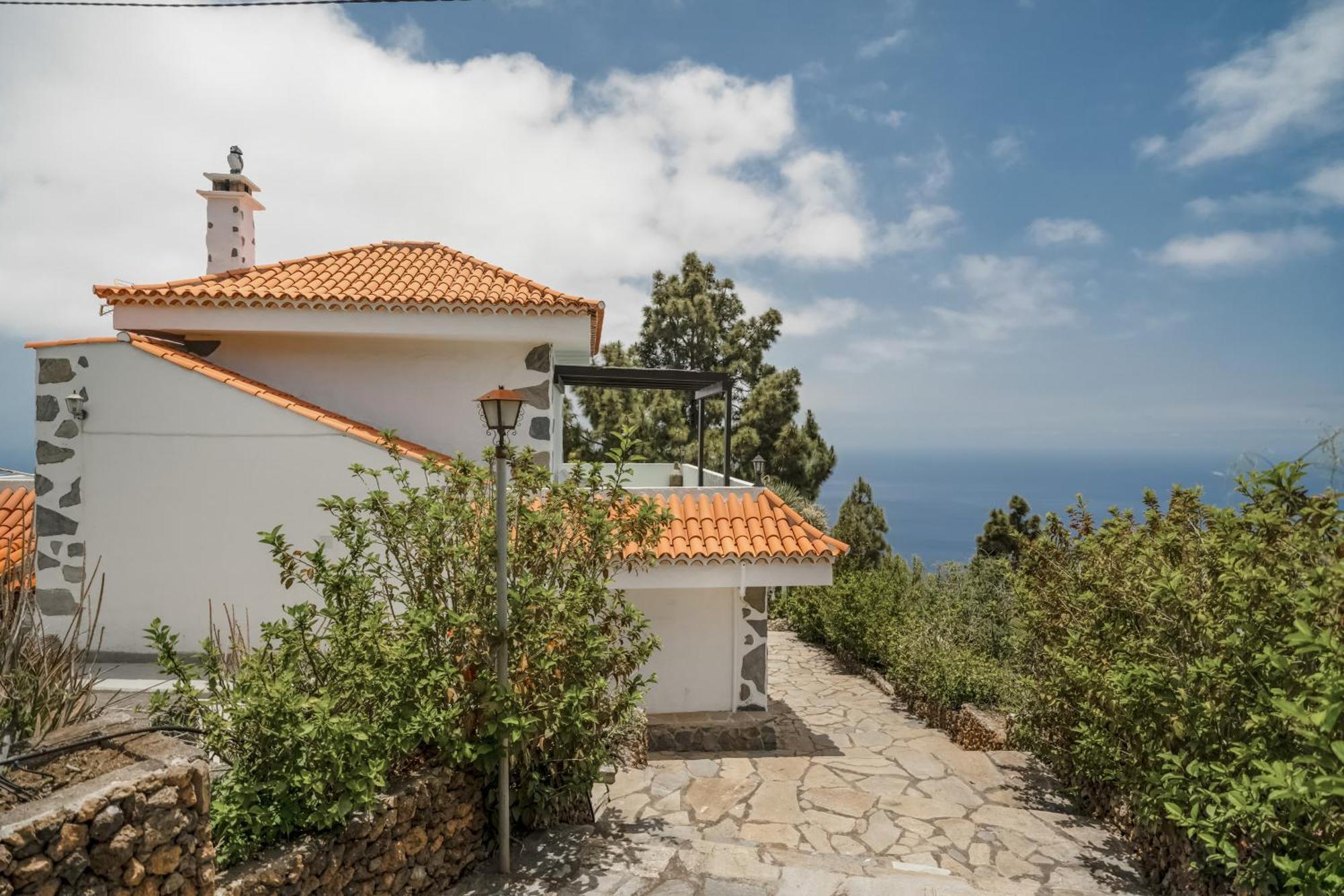 Casa Juliana Tijarafe Villa Bagian luar foto